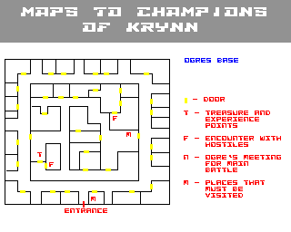 Champions of Krynn - Map 2