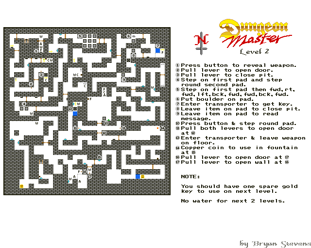 Dungeon Master - Map 2