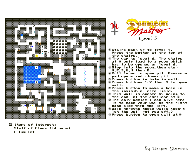 Dungeon Master - Map 5