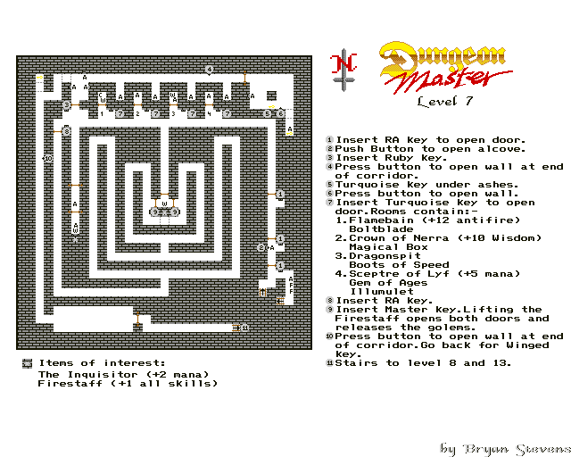 Dungeon Master - Map 7