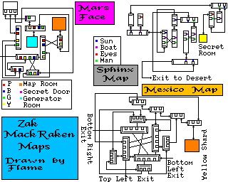 Zak Mckracken - Map 1